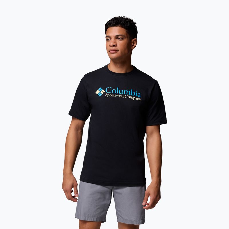 Herren-T-Shirt Columbia CSC Basic logo black/csc retro logo