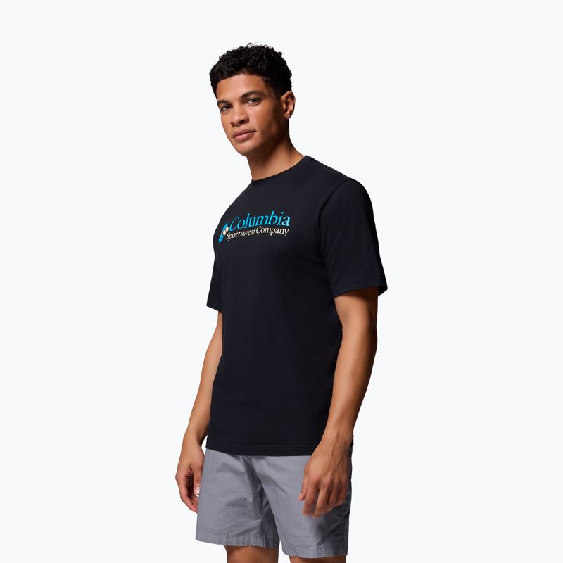 Herren-T-Shirt Columbia CSC Basic logo black/csc retro logo 4