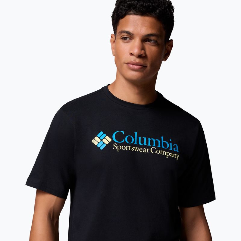 Herren-T-Shirt Columbia CSC Basic logo black/csc retro logo 5