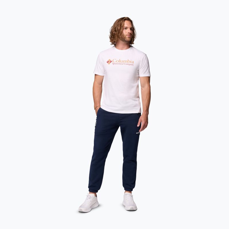 Herren-T-Shirt Columbia CSC Basic logo white/csc retro logo 2