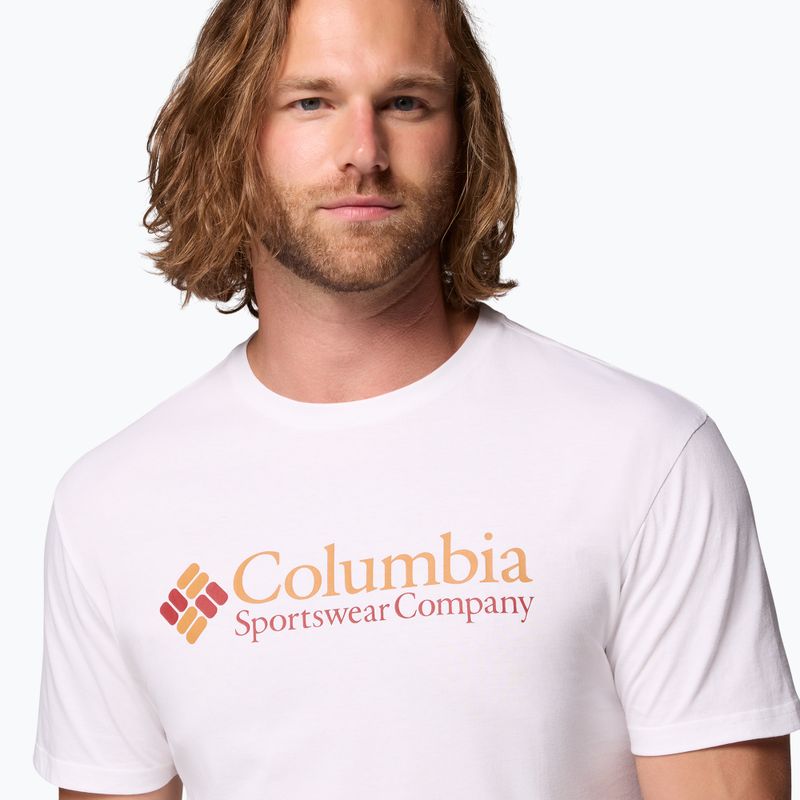 Herren-T-Shirt Columbia CSC Basic logo white/csc retro logo 5