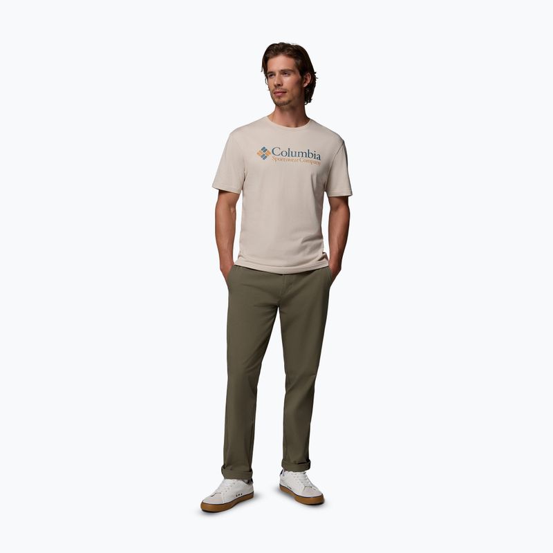 Herren-T-Shirt Columbia CSC Basic logo dark stone/csc retro logo 2