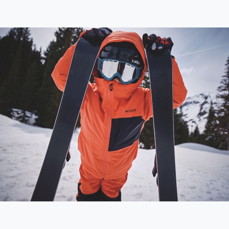 Kinder-Skijacke Columbia Holcomb Grove zing/black 6