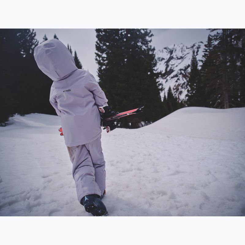 Kinder-Skijacke Columbia Holcomb Grove lavender pearl/shale purple 14