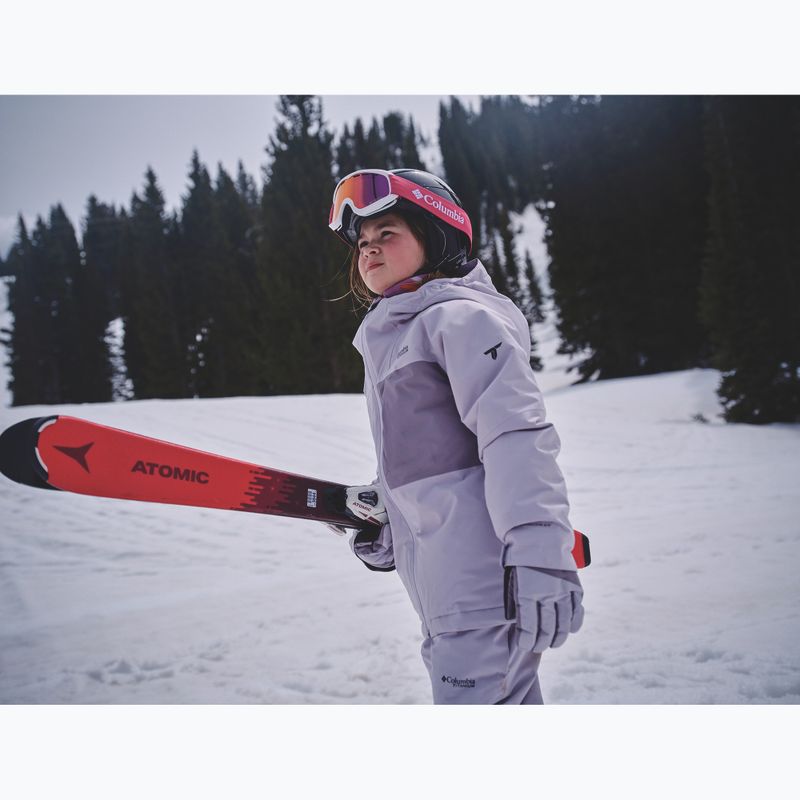 Kinder-Skijacke Columbia Holcomb Grove lavender pearl/shale purple 15