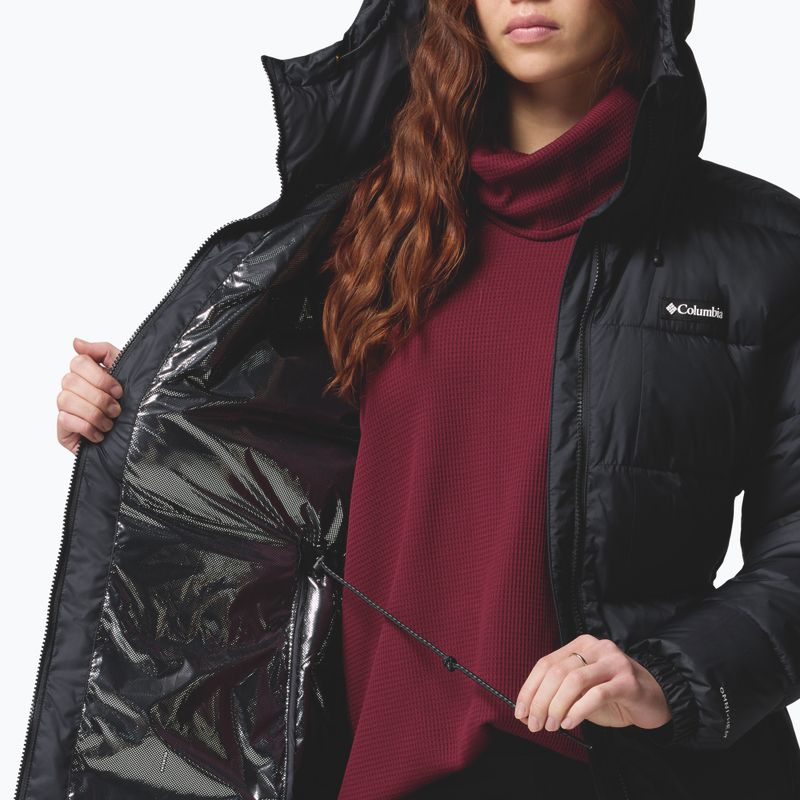 Gefütterter Damenmantel Columbia Pike Lake III Long black 9