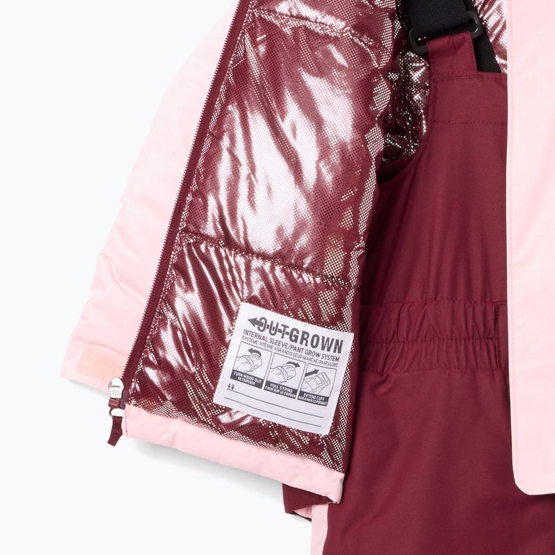 Kinder-Ski-Set Columbia Buga IIi Set satin pink/rich wine 6