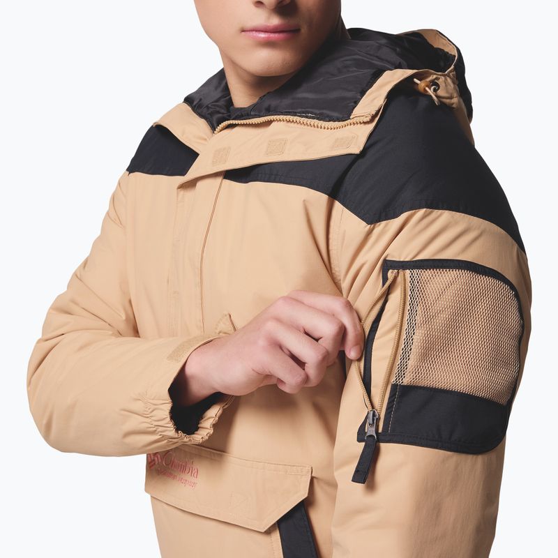 Gefütterte Jacke Herren Columbia Challenger II Ins Pullover canoe/black 10