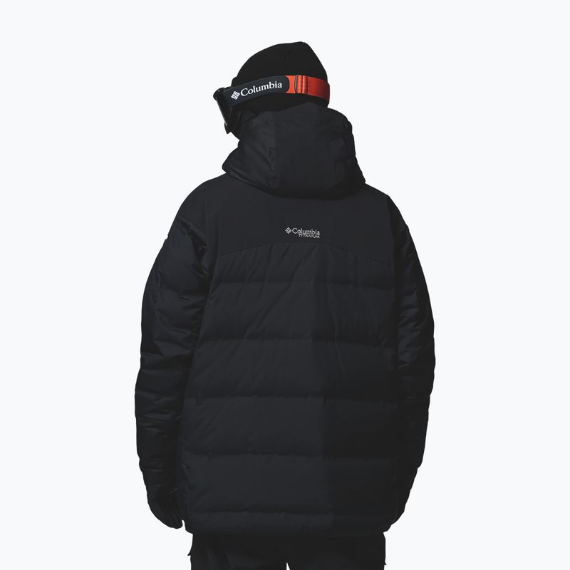 Herren-Skijacke Columbia Glacier Ridge Down black 3