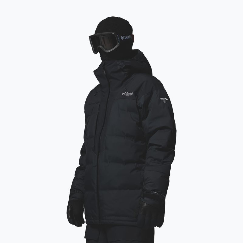Herren-Skijacke Columbia Glacier Ridge Down black 4
