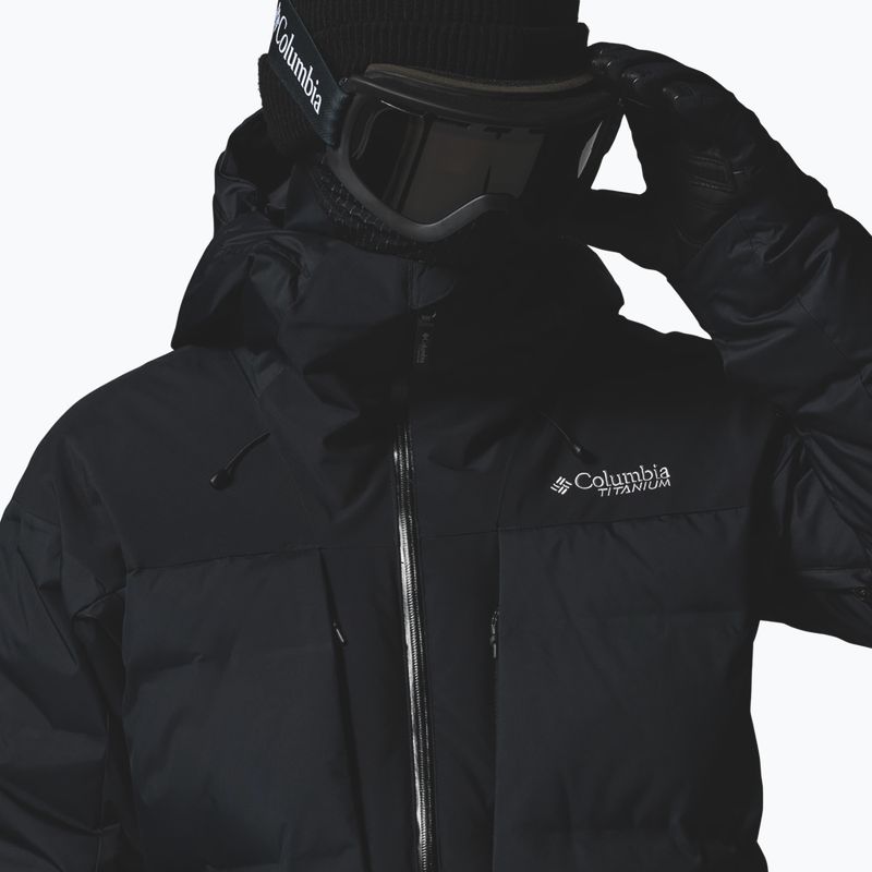 Herren-Skijacke Columbia Glacier Ridge Down black 5