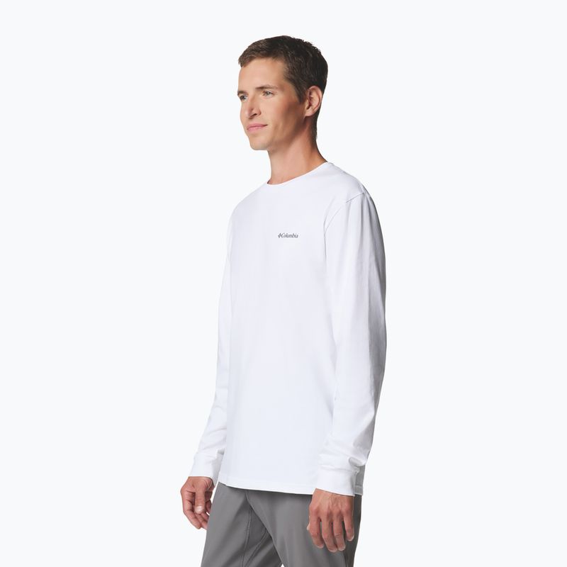 Herren-Sweatshirt Columbia Explorers Canyon white/branded blanket 4