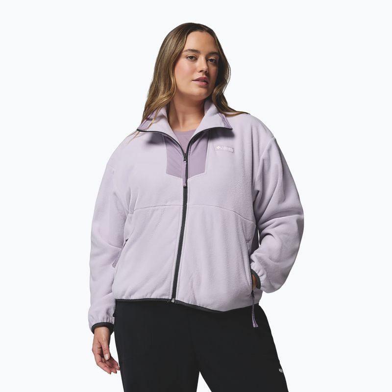 Damen-Fleecejacke Columbia Sequoia Grove Full Zip lavender pearl/shale purple 4