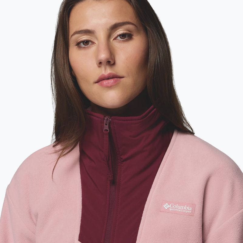 Damen-Fleecejacke Columbia Sequoia Grove Full Zip eraser pink/rich wine 6