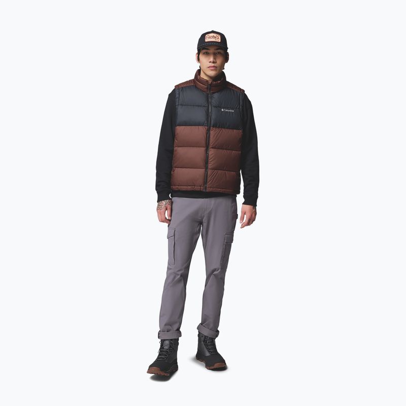 Herrenweste Columbia Pike Lake II tobacco/black 2