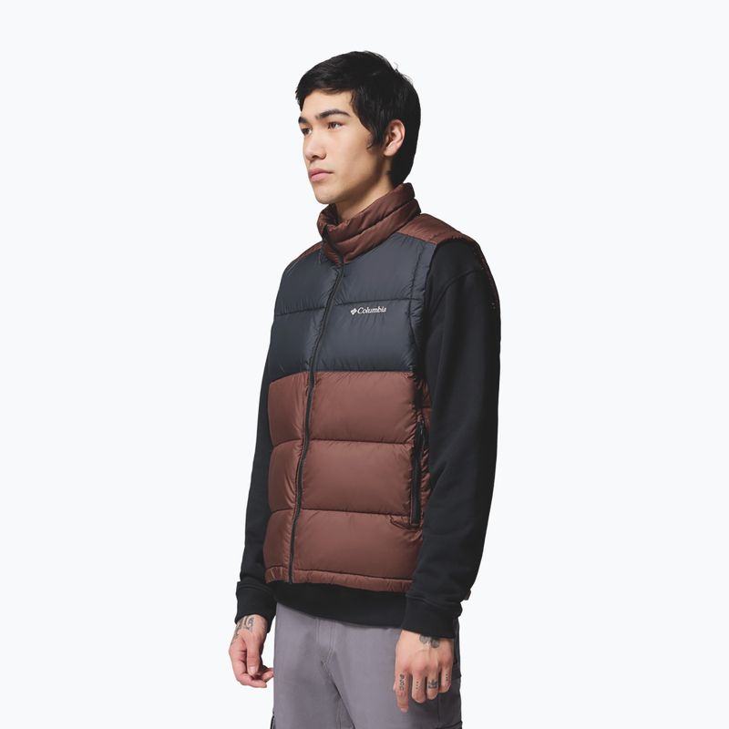 Herrenweste Columbia Pike Lake II tobacco/black 5
