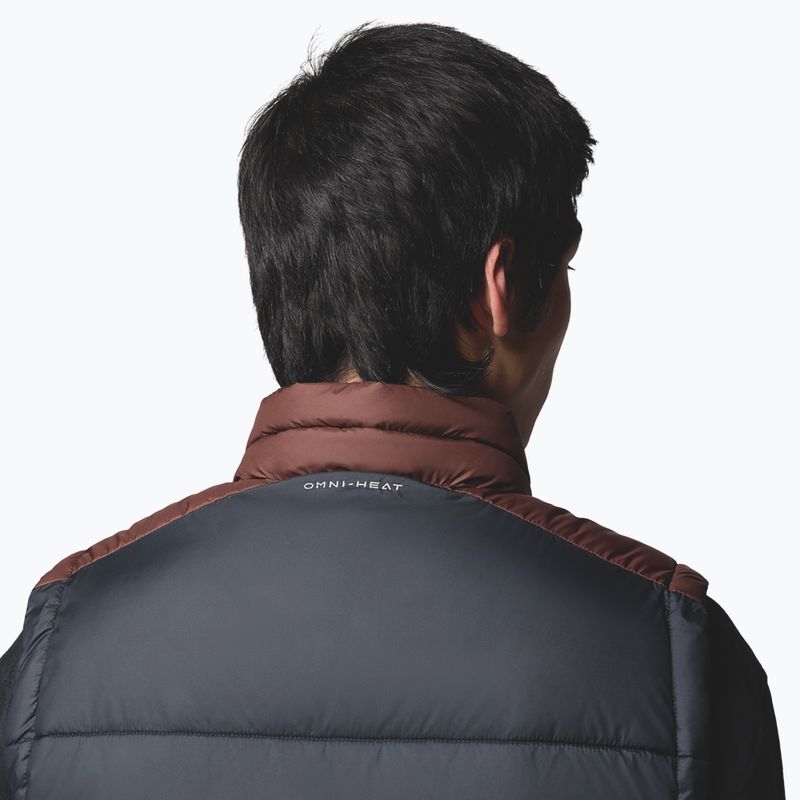 Herrenweste Columbia Pike Lake II tobacco/black 10