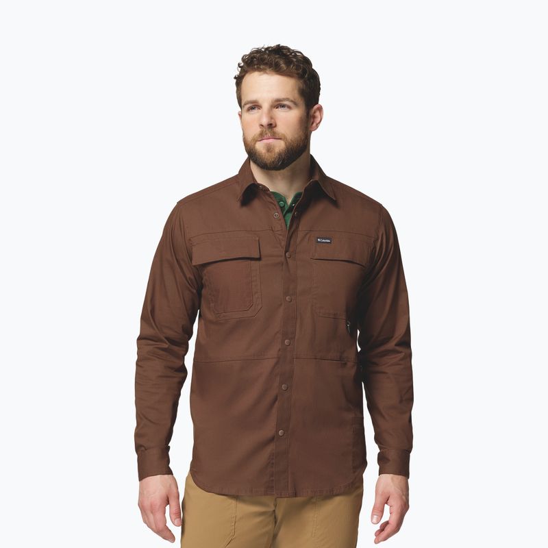 Hemd Herren Columbia Landroamer Twill tobacco