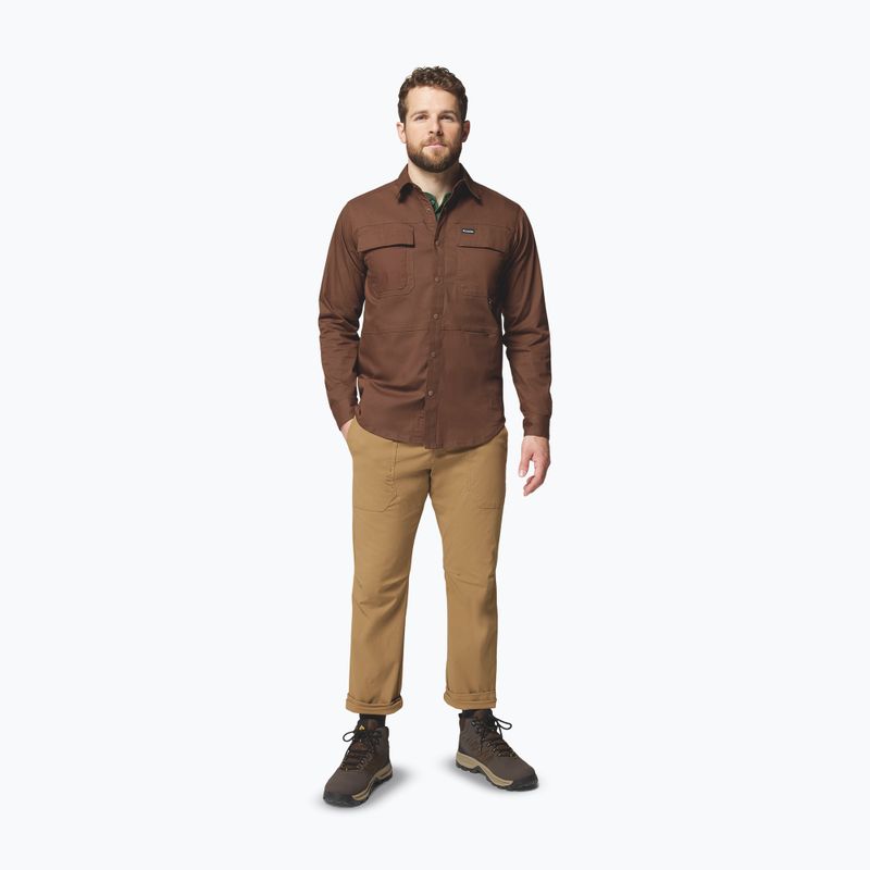 Hemd Herren Columbia Landroamer Twill tobacco 2