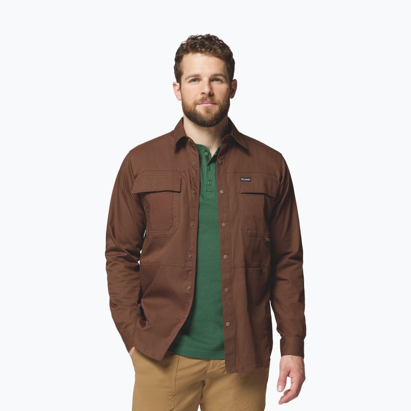 Hemd Herren Columbia Landroamer Twill tobacco 5