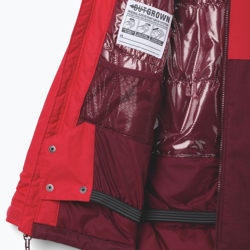 Kinder-Skijacke Columbia Alpine Action III Rich Wine melange/mountain red 3