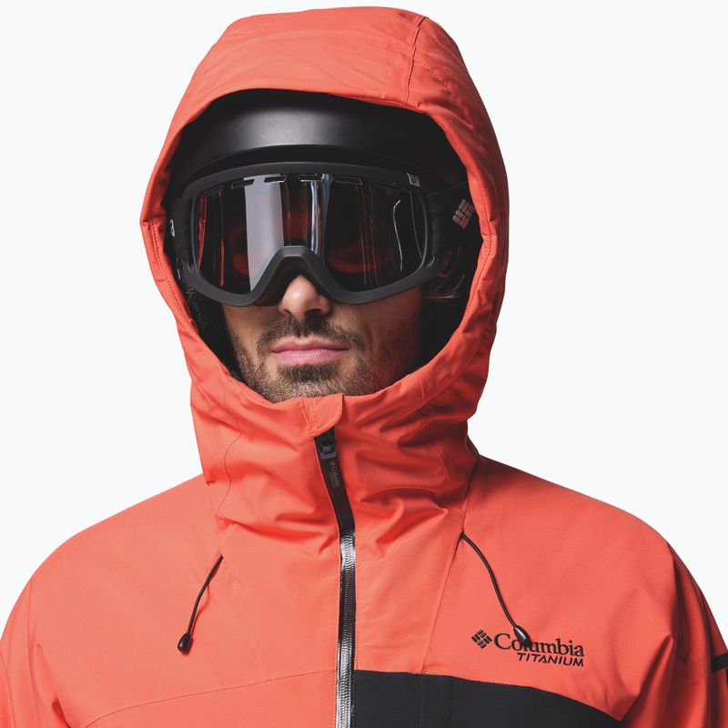 Herren-Skijacke Columbia Winter District III Zing/Black 5