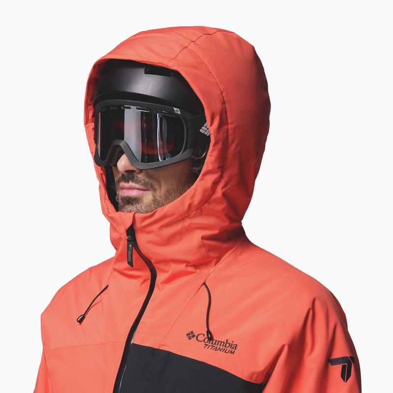 Herren-Skijacke Columbia Winter District III Zing/Black 6