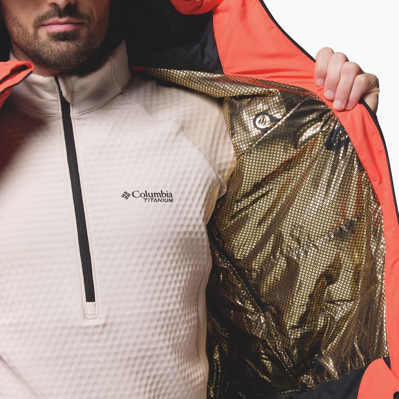 Herren-Skijacke Columbia Winter District III Zing/Black 10