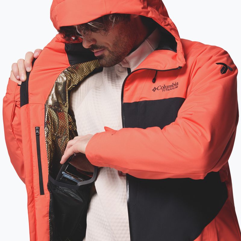 Herren-Skijacke Columbia Winter District III Zing/Black 11