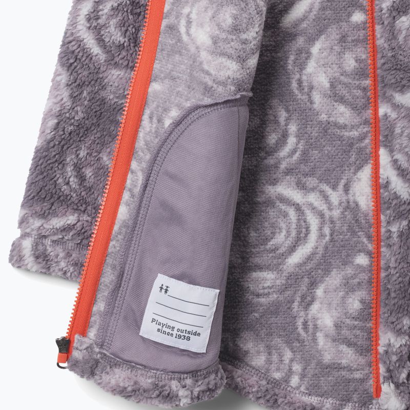 Kinder-Fleecejacke Columbia West Bend Printed FZ shale purple rosecity 3
