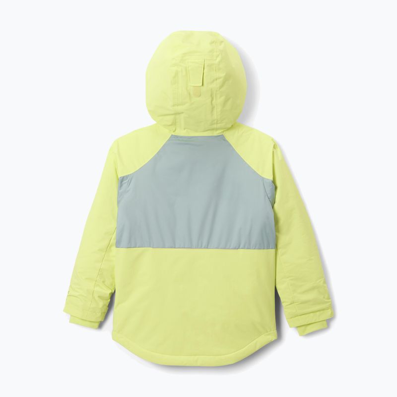 Kinder-Skijacke Columbia Mighty Mogul III crushed blue/neon light 2