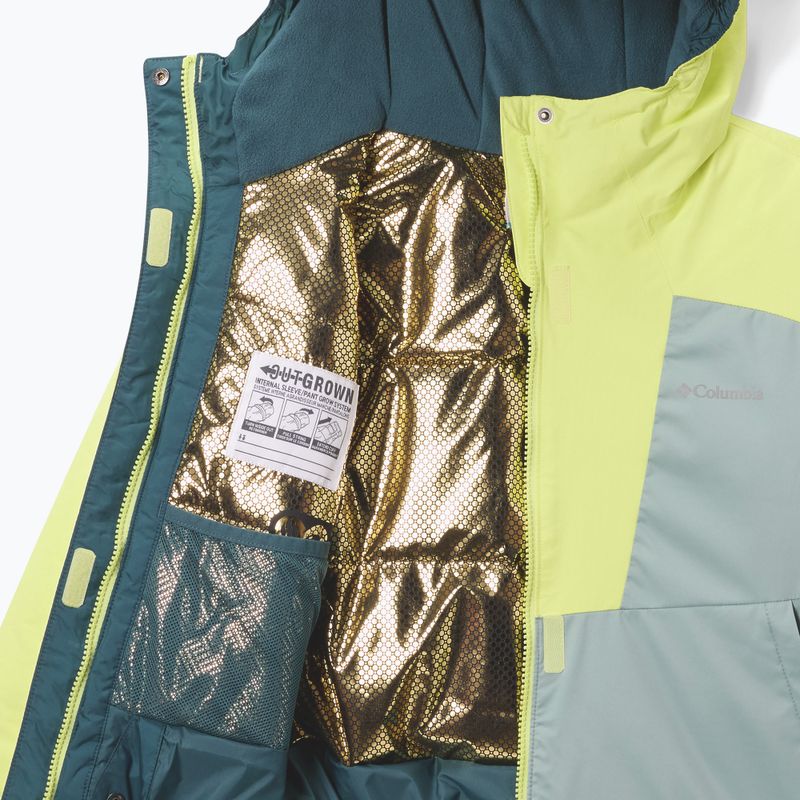 Kinder-Skijacke Columbia Mighty Mogul III crushed blue/neon light 3