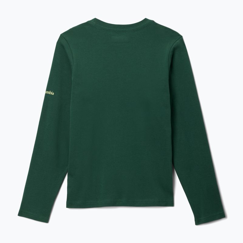 Kinder-Trekking-Langarmshirt Columbia Dobson Pass Graphic Tee rain forest/hike on 2