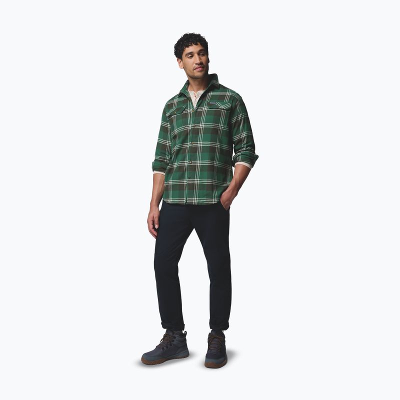 Herrenhemd Columbia Flare Gun Stretch Flannel Rain Forest/Trails Edge Plaid 2