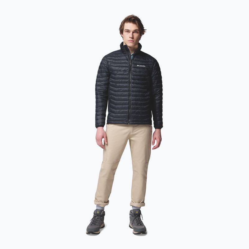 Gefütterte Herrenjacke Columbia Powder Pass Hybrid black 2
