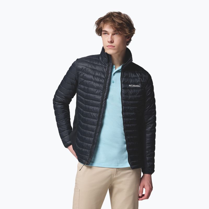 Gefütterte Herrenjacke Columbia Powder Pass Hybrid black 4