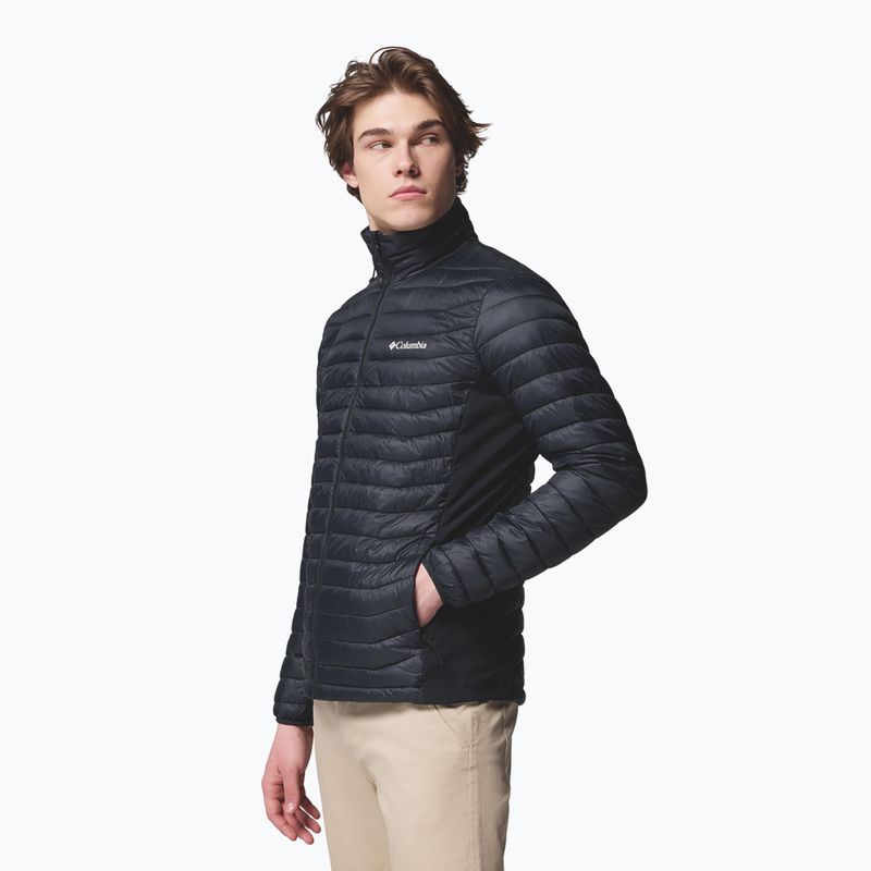 Gefütterte Herrenjacke Columbia Powder Pass Hybrid black 5