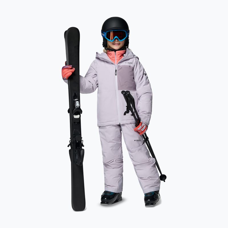 Kinder-Skihose Columbia Holcomb Grove Bib lavender pearl 2