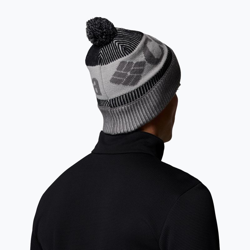 Wintermütze Columbia Polar Powder III city grey/black/columbia grey 8