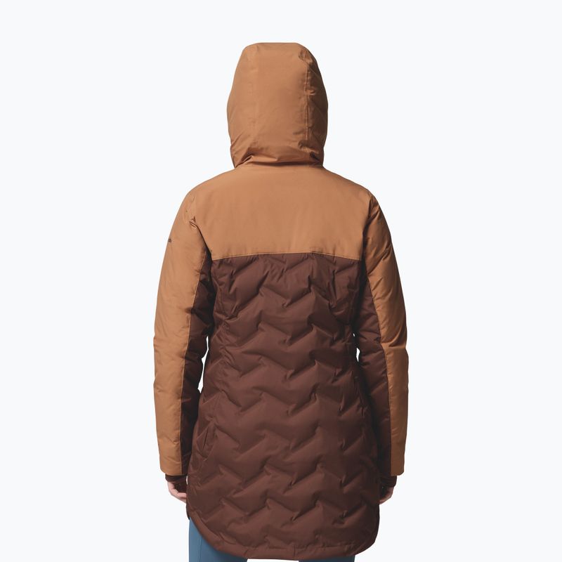 Damen-Daunenmantel Columbia Mountain Croo III Mid Down tobacco/camel brown 3
