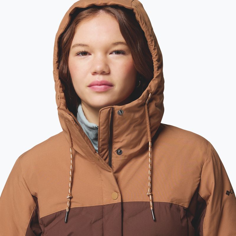Damen-Daunenmantel Columbia Mountain Croo III Mid Down tobacco/camel brown 6