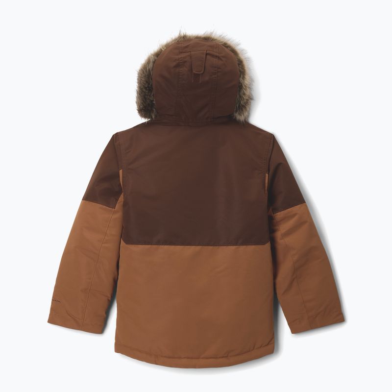 Gefütterte Kinderjacke Columbia Nordic Strider II camel brown/tobacco 9