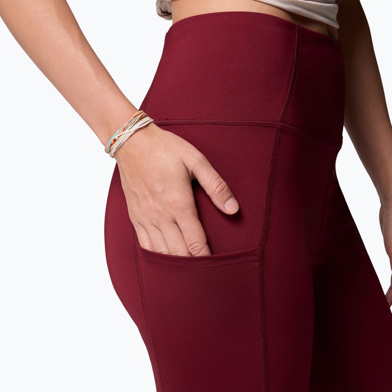 Damen-Leggings Columbia Boundless Trek rich wine 6