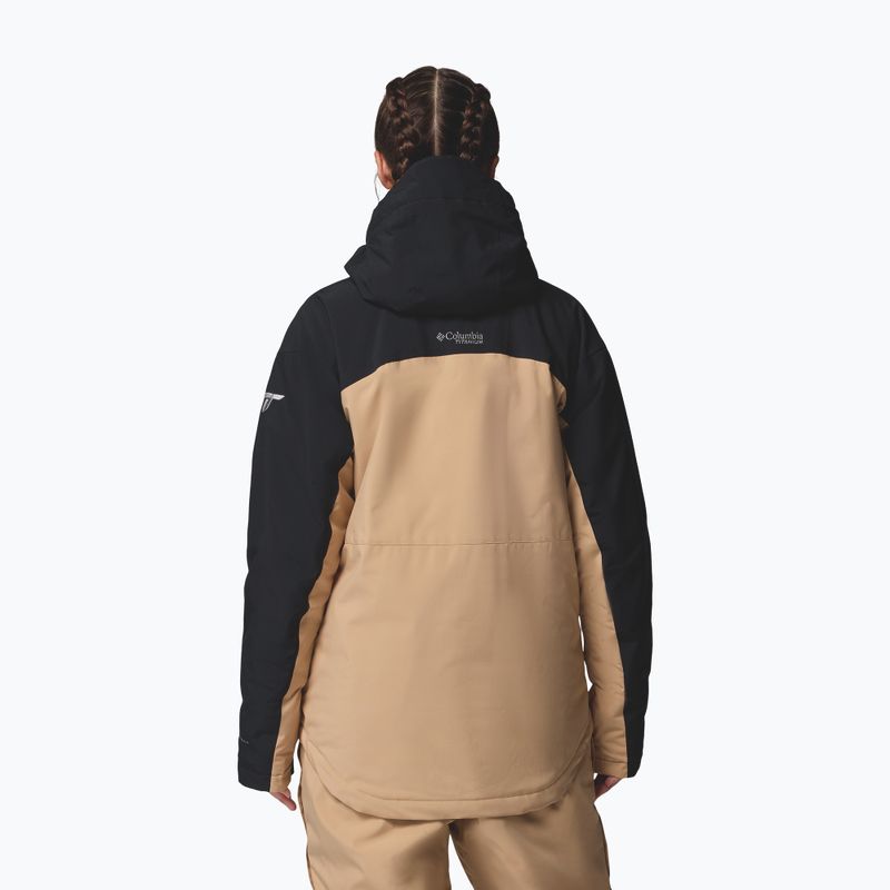 Damen-Skijacke Columbia Highland Summit III Insulated canoe/black 3