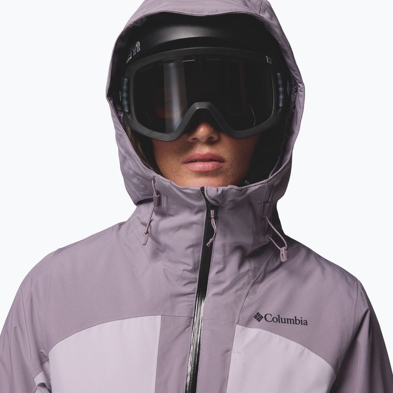 Damen-Skijacke Columbia Liftline lavender pearl/shale purple 5