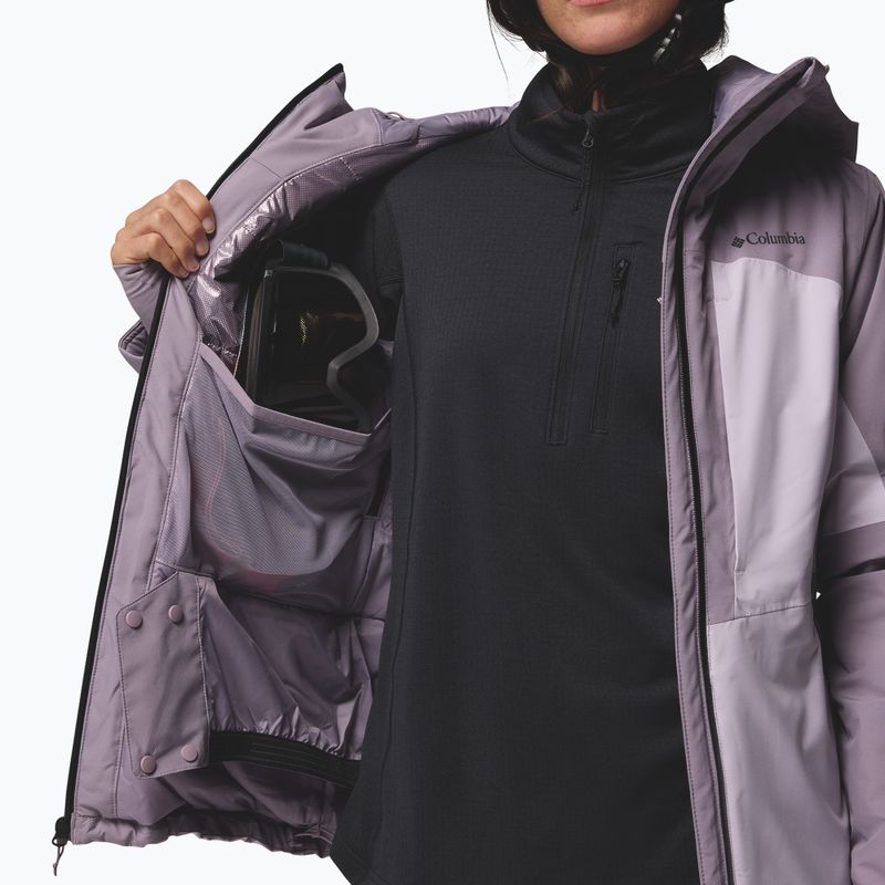 Damen-Skijacke Columbia Liftline lavender pearl/shale purple 10