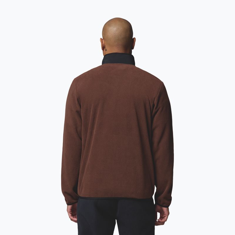 Herren-Fleecejacke Columbia Sequoia Grove Half Zip Fleece tobacco/black 3