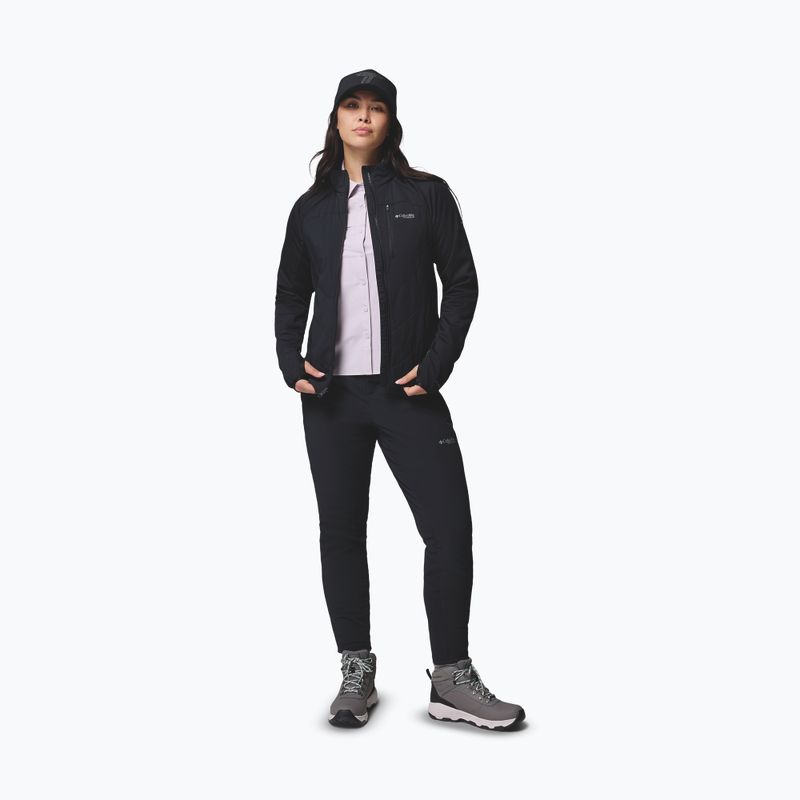 Damen-Hybridjacke Columbia Arctic Crest Hybrid Full Zip schwarz 2