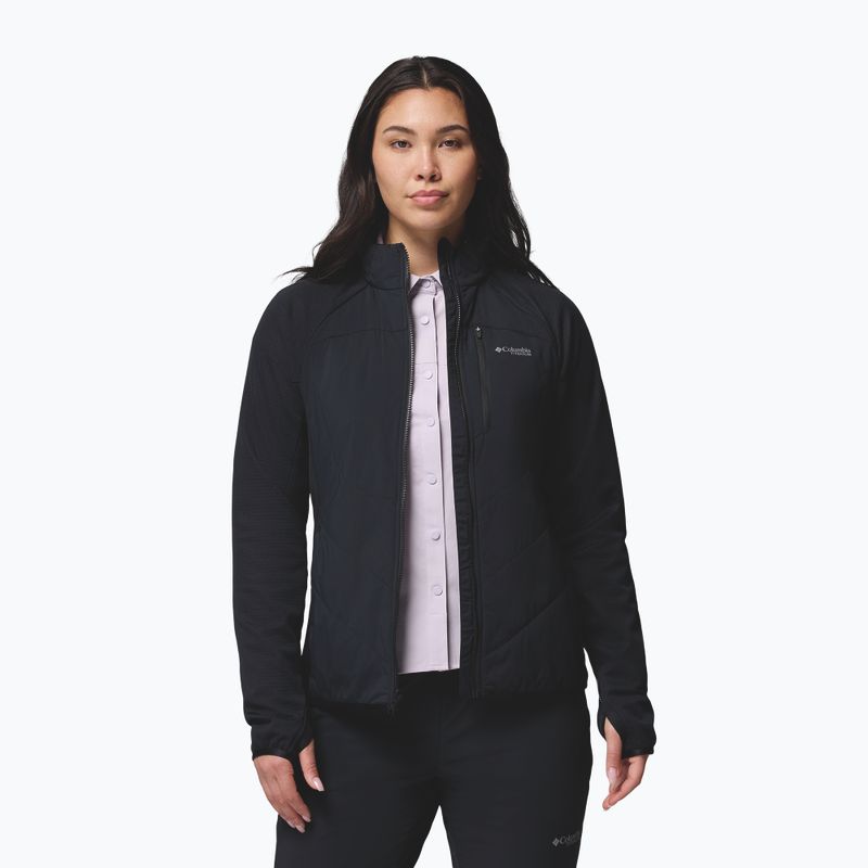Damen-Hybridjacke Columbia Arctic Crest Hybrid Full Zip schwarz 5