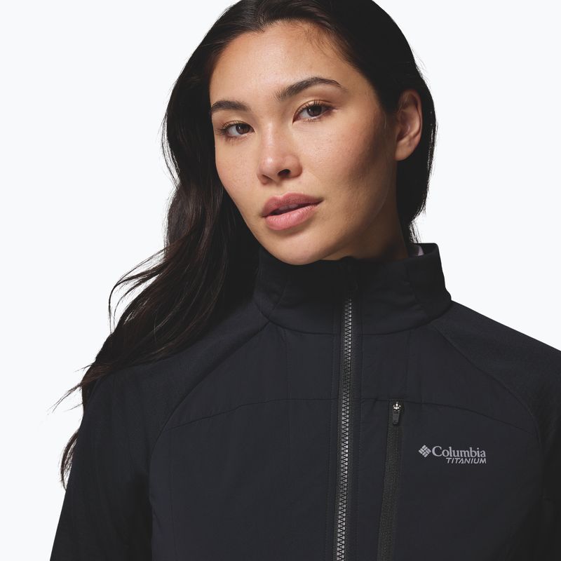 Damen-Hybridjacke Columbia Arctic Crest Hybrid Full Zip black 7